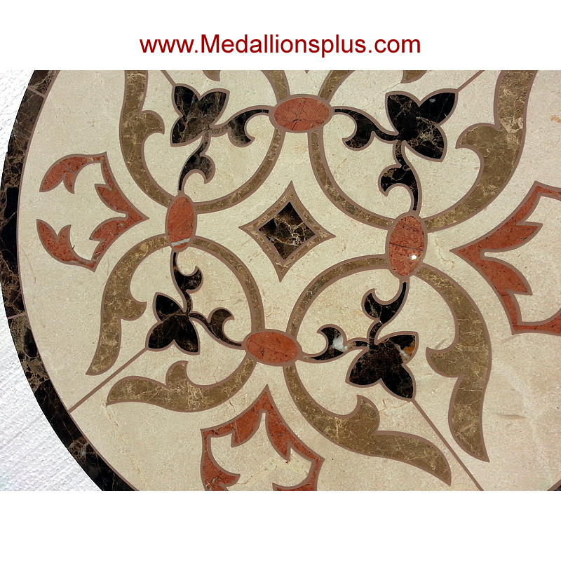 Lauren, 19 3/4" Stone Floor Medallion